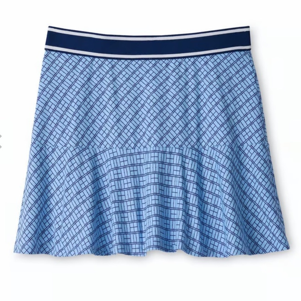 NWT Peter Millar Francoise Court Blue Athletic Skort